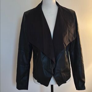 Black Leather Women's Jacket